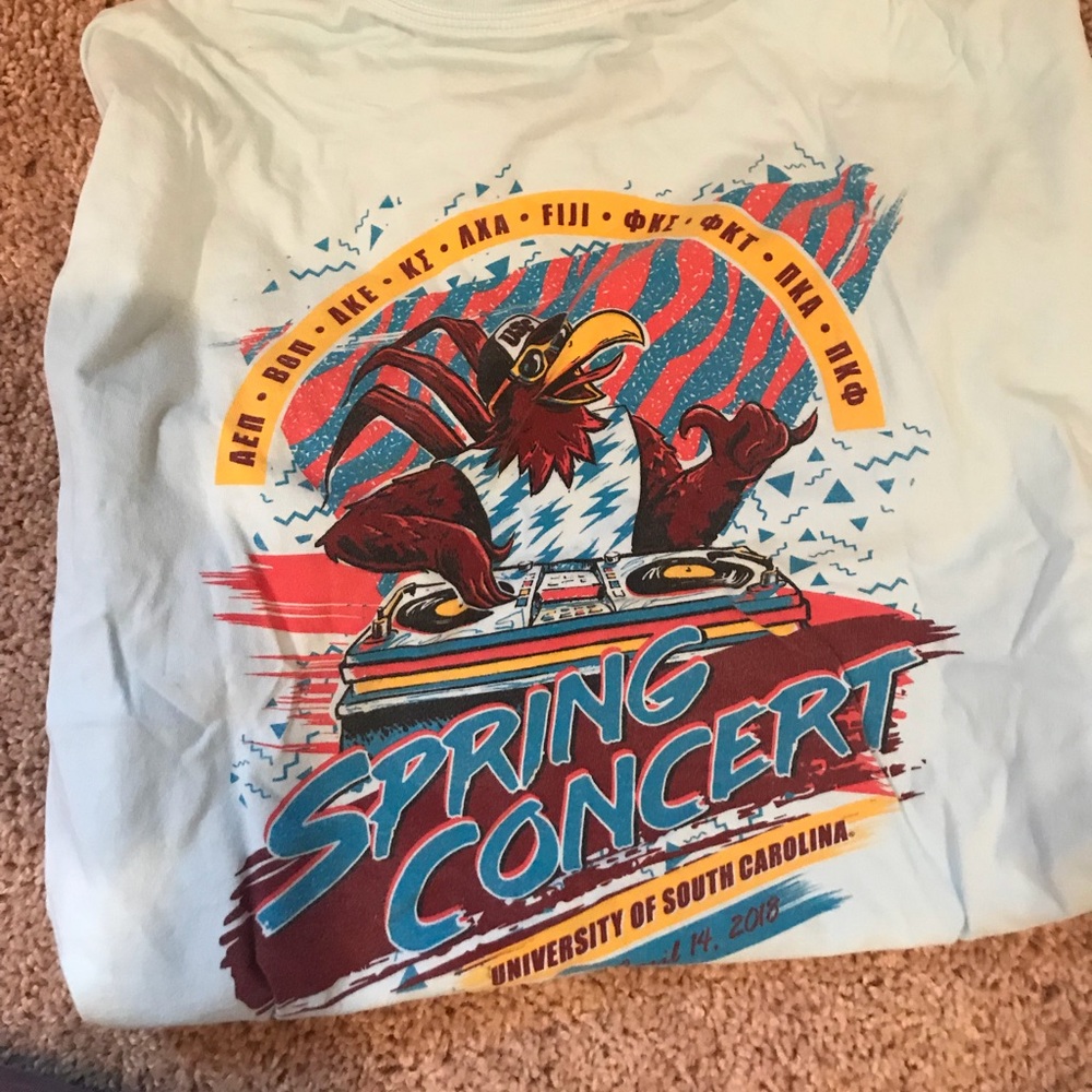 Fraternity Size Large shirt comfort colors